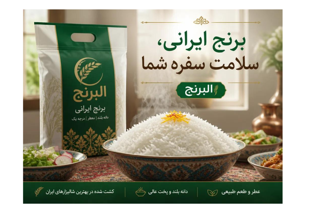 برنج ایرانی، سلامت سفره شما